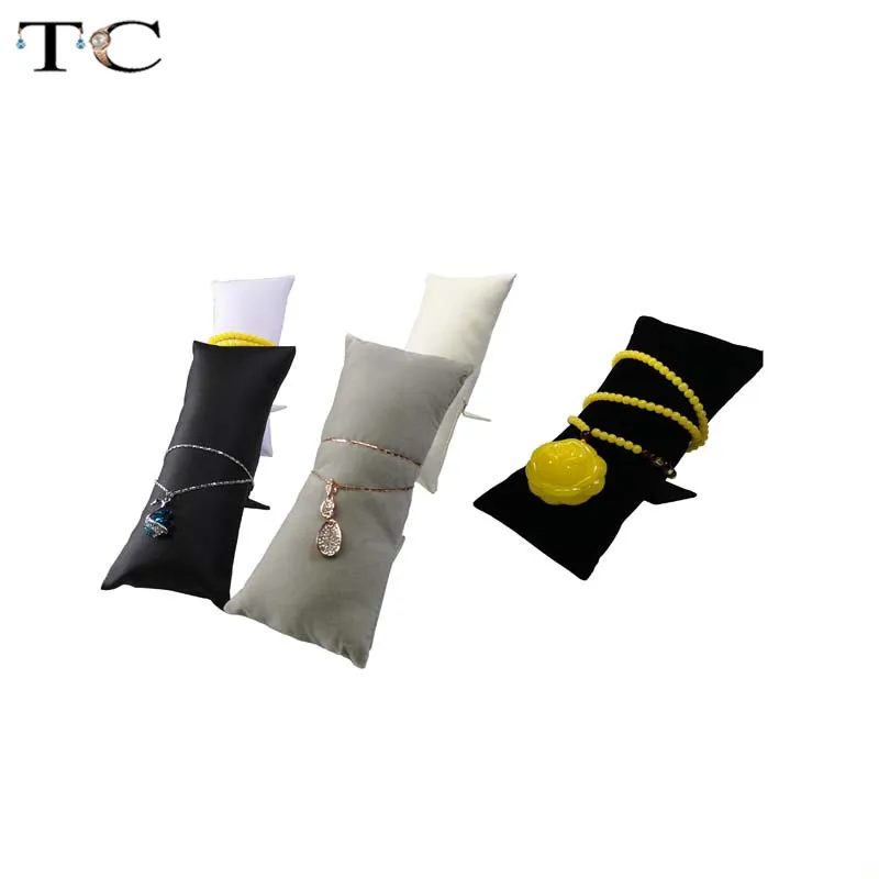 Креативный Держатель для ювелирных изделий большого размера с кожаной подушкой