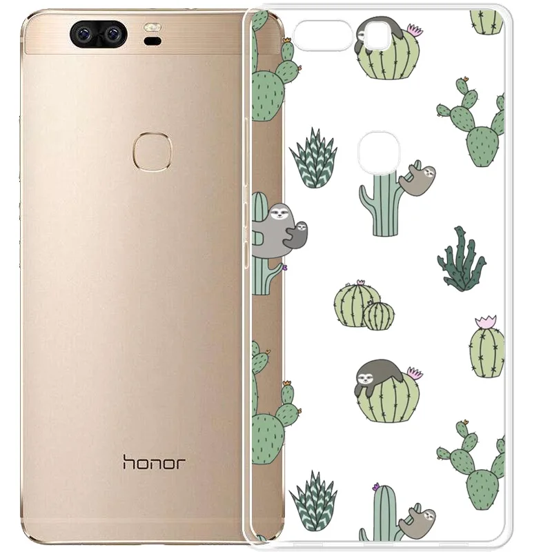 Ленивец милые Животные Мягкий силиконовый прозрачный Печатный чехол для