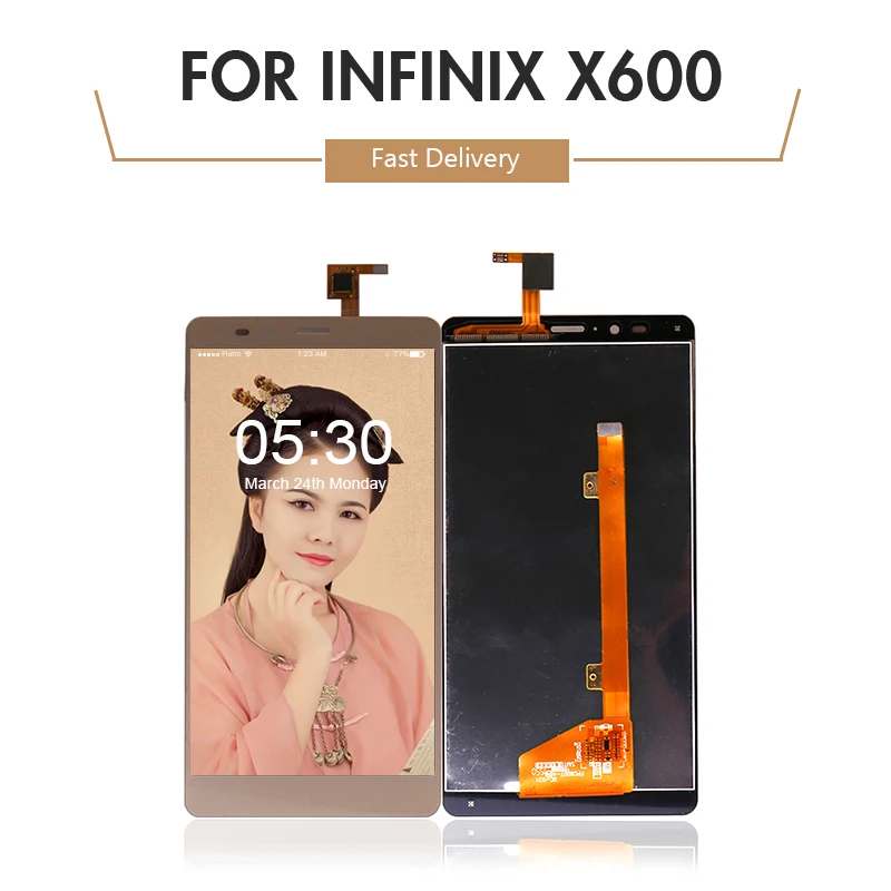 10 шт./лот для Infinix Note 2 X600 ЖК дисплей с сенсорным экраном дигитайзер полная сборка