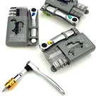 Товар, специальная отвертка с желобом, многофункциональный семейный набор, мини гаечные ключи с трещоткой, FG