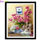 Набор для алмазной вышивки Орхидея в бутылке