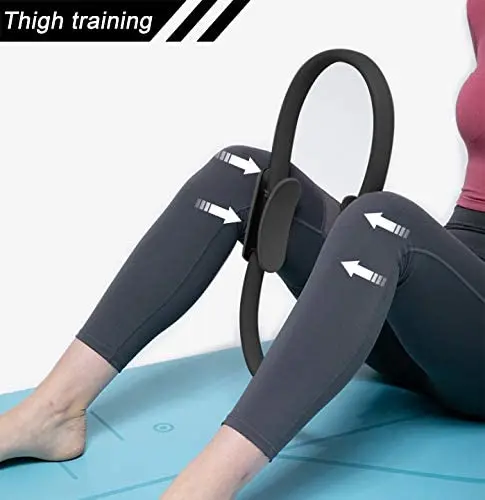 

Yoga Fitness Magic Ring Full Body Fitness Ring Training, Pilates Ring Legs, Arm Exercises and Lower Body, 3 Pieces