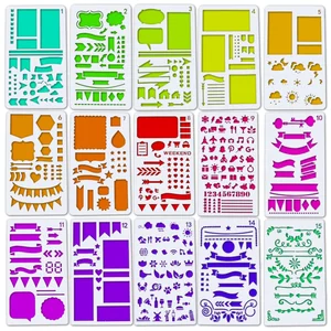 5 шт. кружевное картина шаблон письмо печати пресс-форм полые раскраска тиснение 