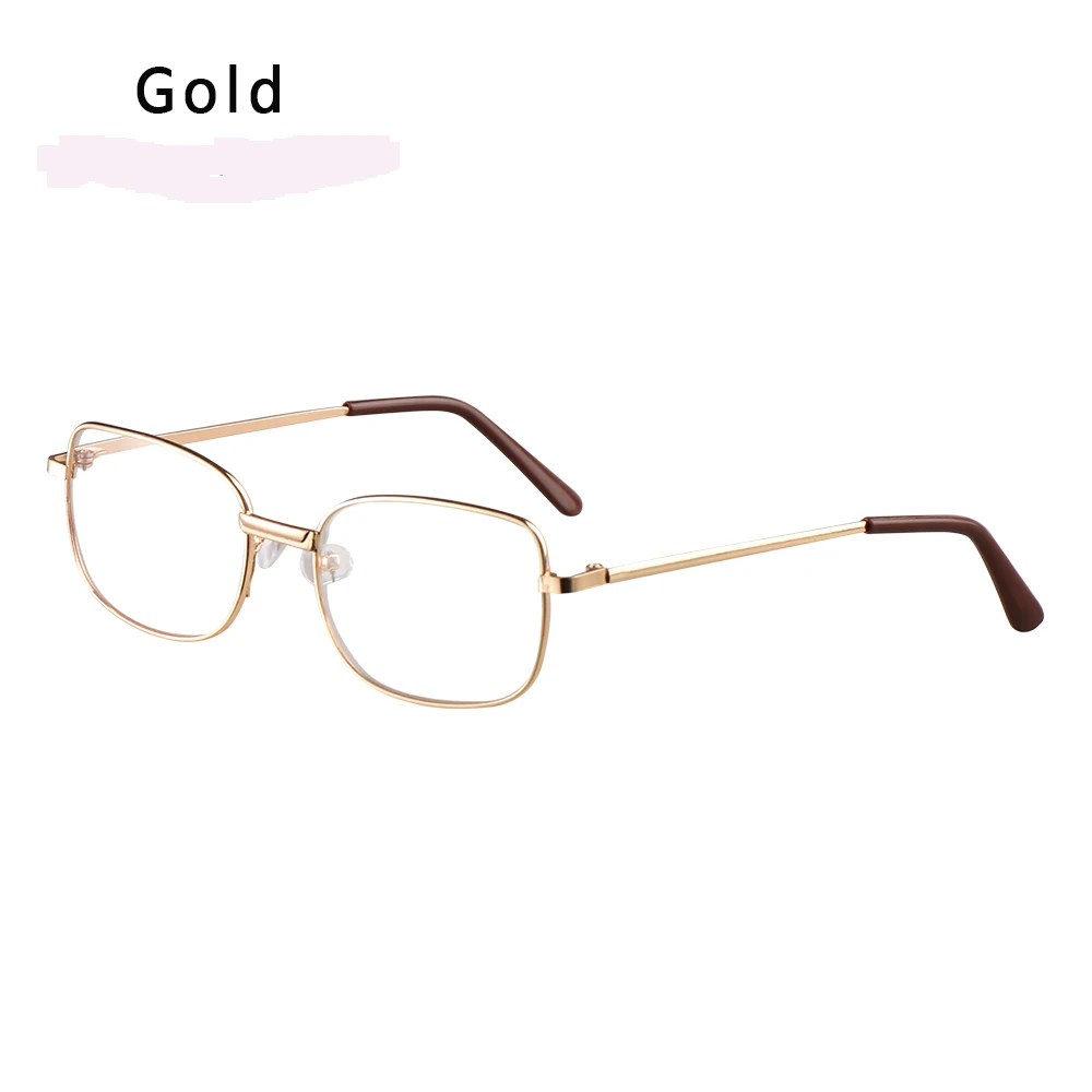 Style2-Gold Мужские и женские ультралегкие очки для зрения, увеличительные очки, очки для чтения, портативный подарок для родителей, дальнозоркое увеличение - Цвет оправы: Style2-Gold