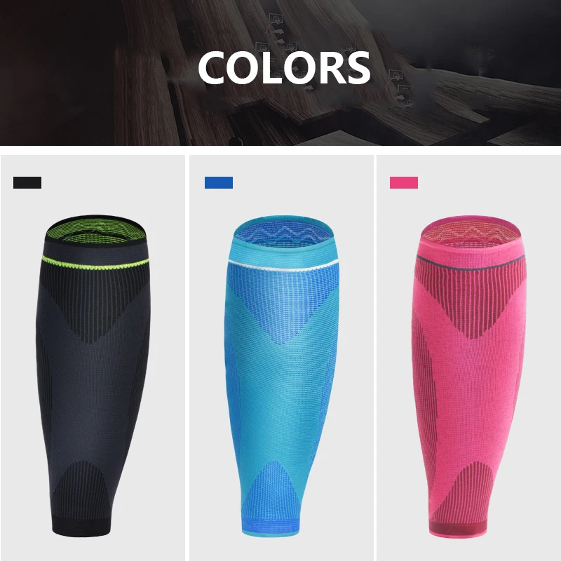 Спортивные гетры для бега Компрессионные носки ног рукава до икры велосипедные