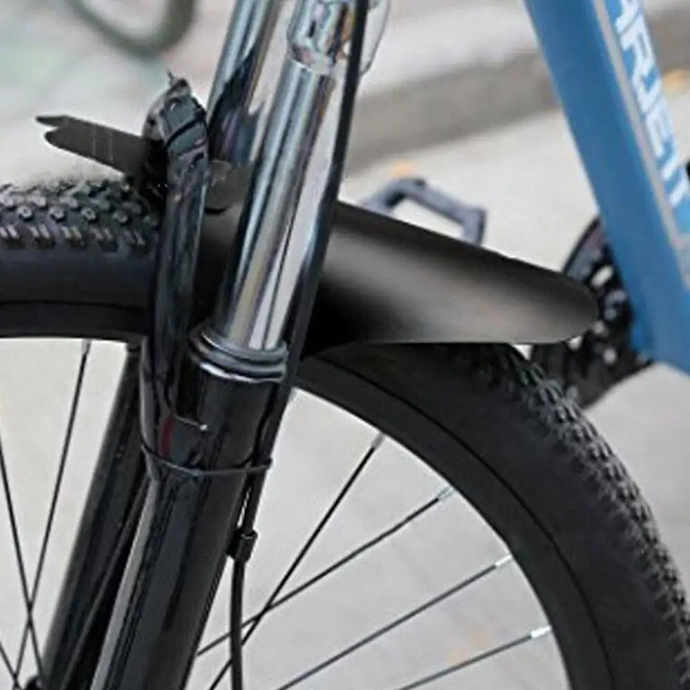 26.5*22 cm Plastic Bicycle Fenders Black Front / Rear Bike Mudguard Mtb Wings Mud Guard Cycling Accessories for | Спорт и