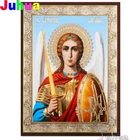 Алмазная 5d картина Archangel Michael, полноразмерная квадратная круглая картина, 3d Алмазная вышивка, икона, православная религия, искусство для декора