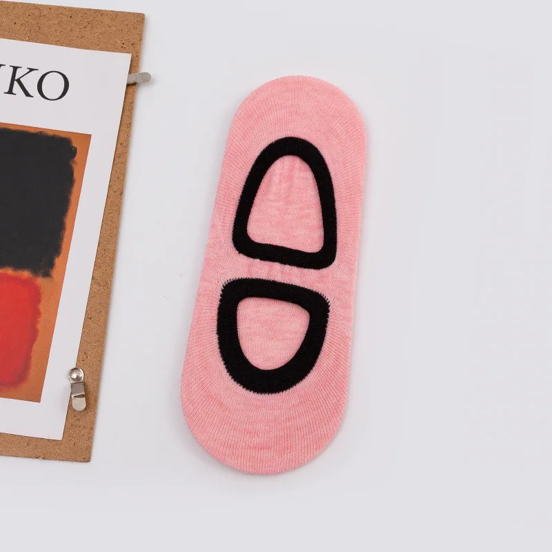 

Socks Women Simple Woman Sock Cotton Happy Solid Color Standard No Show Sox High Quality Ladies Spring Summer Trendy Lady Meias