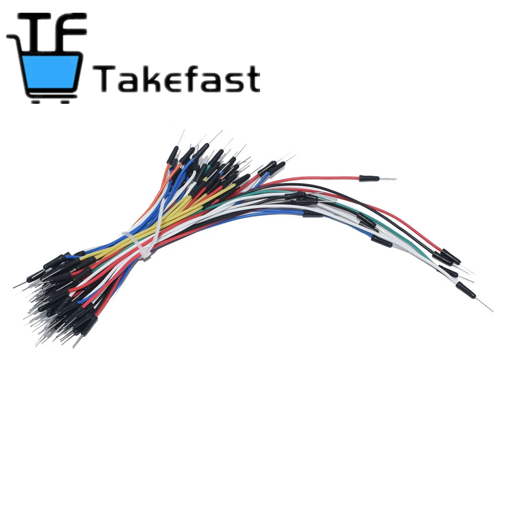 Соединительный кабель штекер-штекер перемычка для платы Arduino 650 шт. | Электронные