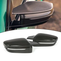 lhd for g80 m3 style carbon fiber mirror caps cover replacement for bmw 3 4 5 series g20 g22 g30 g11 g14 new