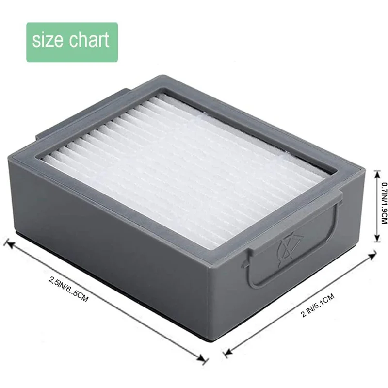 

Replacement Parts for IRobot Roomba I7 I3 I6 I8 I7+ I7 Plus E5 E6 E7 Series Side Brush Filter Rollers Accessories Kit