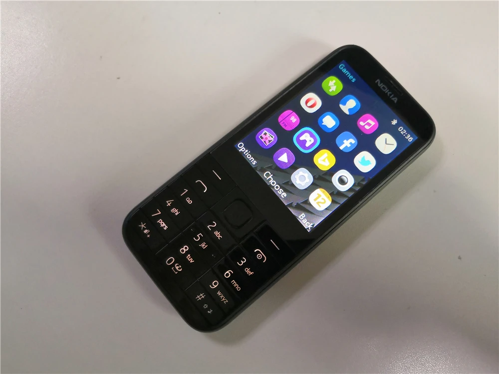 Оригинальный разблокированный сотовый телефон Nokia 225 одноядерный 2 8 дюйма МП