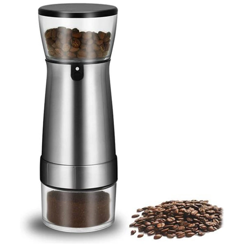 

Electric Coffee Grinder USB Charging Coffee Bean Grinder Mill Professional Home Office Use Mill Machine Kitchen Tools