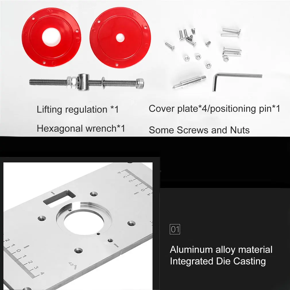 Алюминиевая табличка с вставкой из алюминиевого сплава древесины триммер