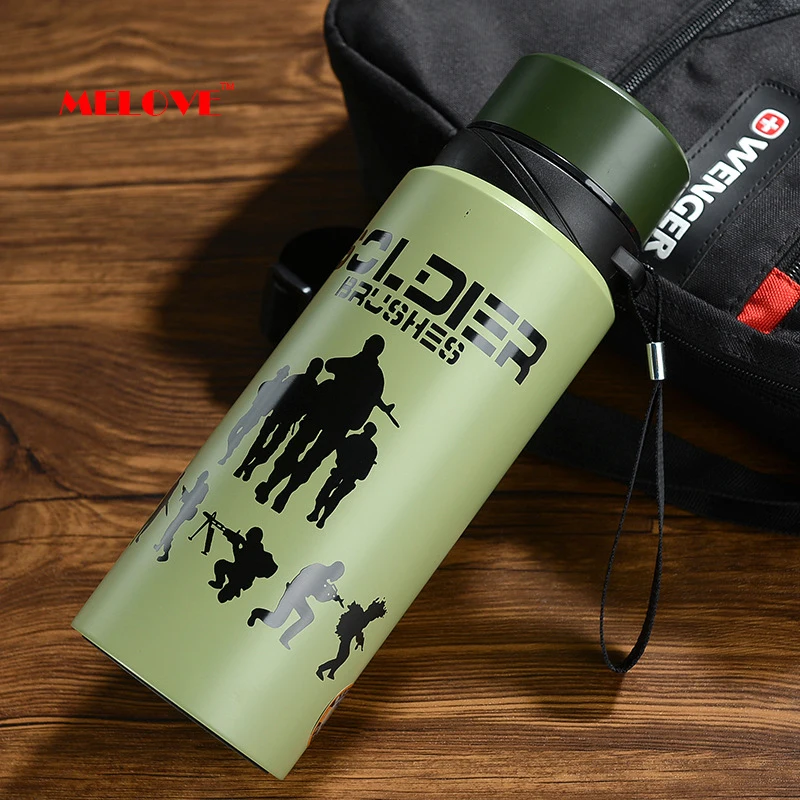 

Double-wall Stainless Steel Thermos Water Bottle Vacuum Flasks Coffee Cup Portable Sports Car Travel Outdoor Vacuum Thermo 750ml
