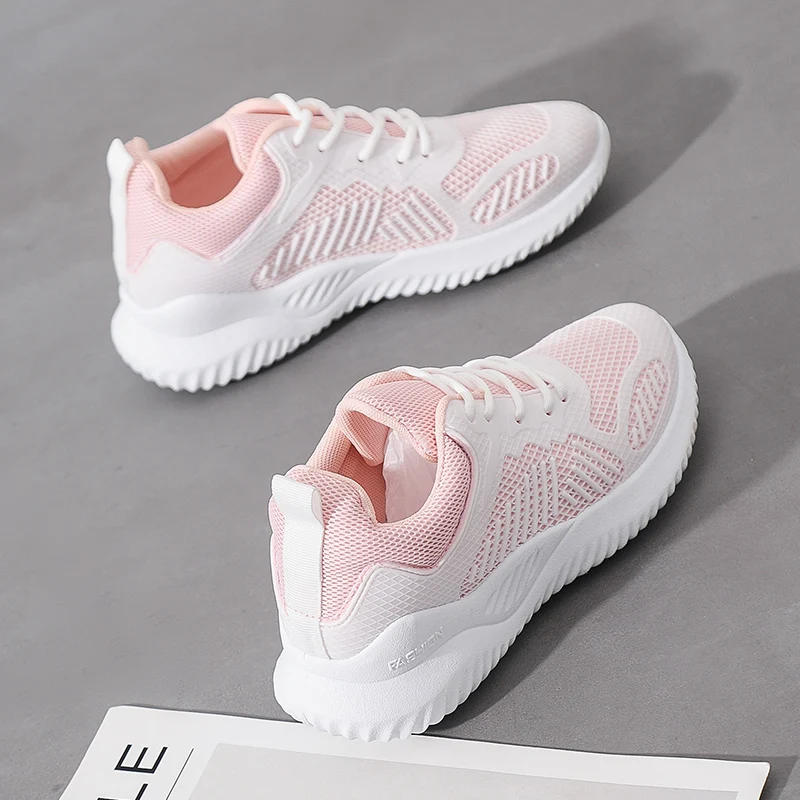 

2020 New Light Weight Women Vulcanize Shoes Sneakers Women Breathable Zapatos De Mujer Rubber High Quality Couple Casual Shoes