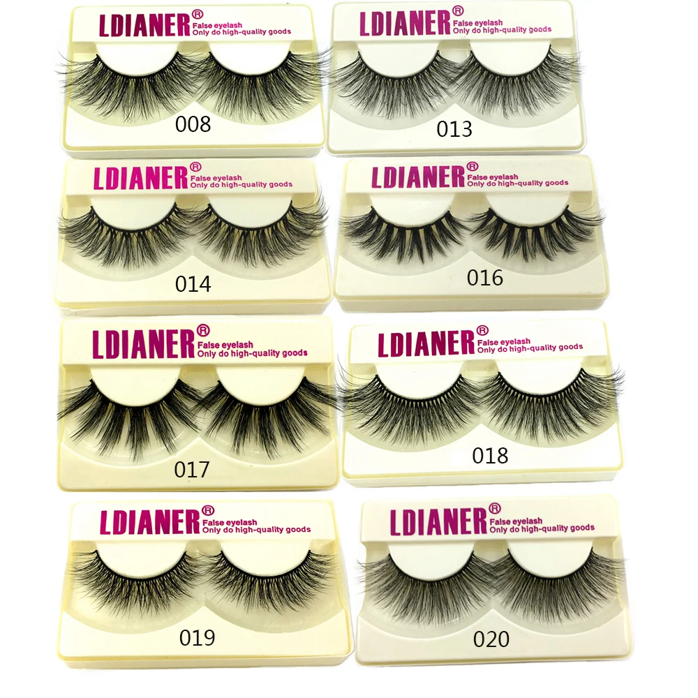 Ресницы ручной работы толстые натуральные длинные накладные ресницы 3D