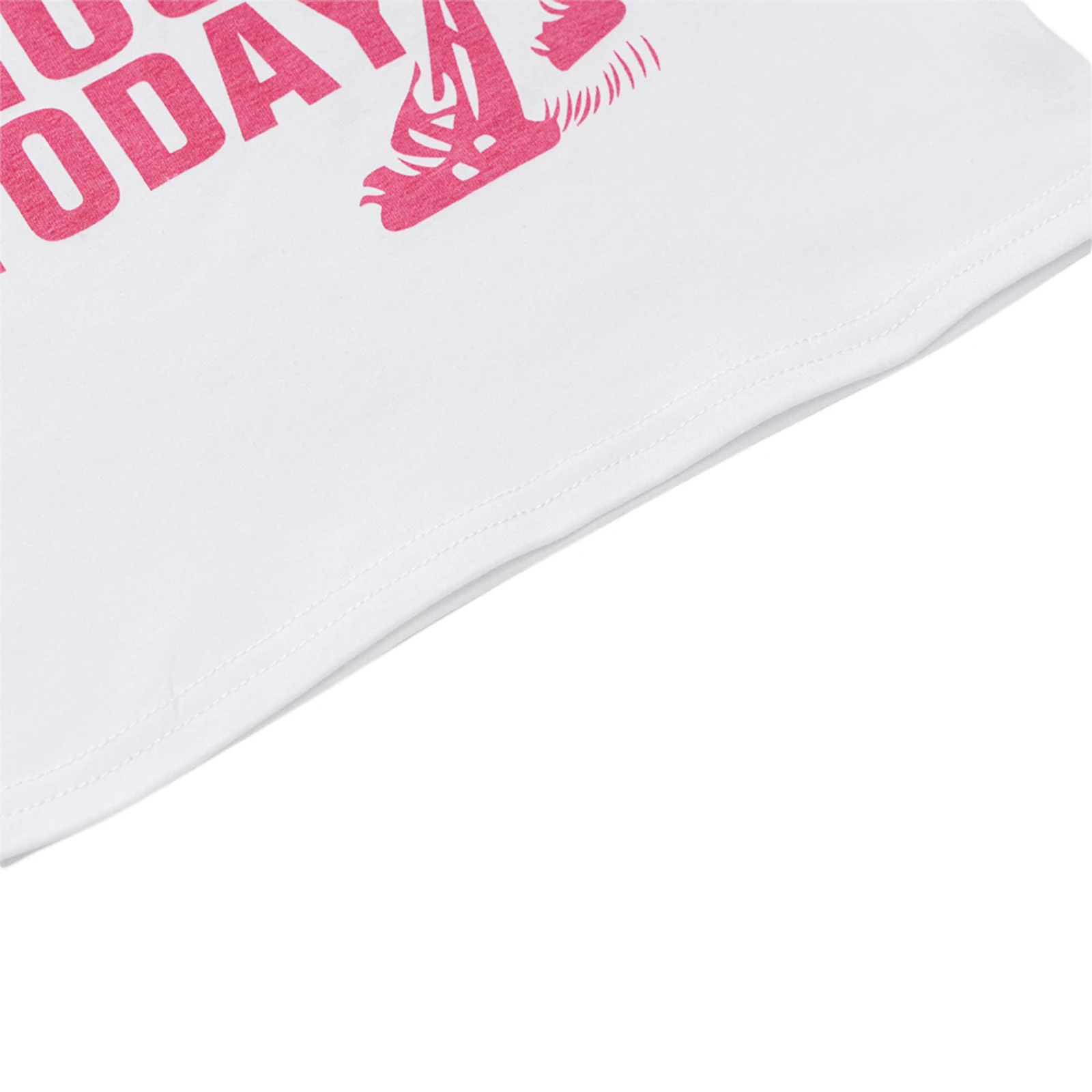 

Summer Girls Tank Tops Letter Print Casual Crew Hot Neck Women Clothes Sleeveless Patchwork Slim Basic Crop Top Tanks