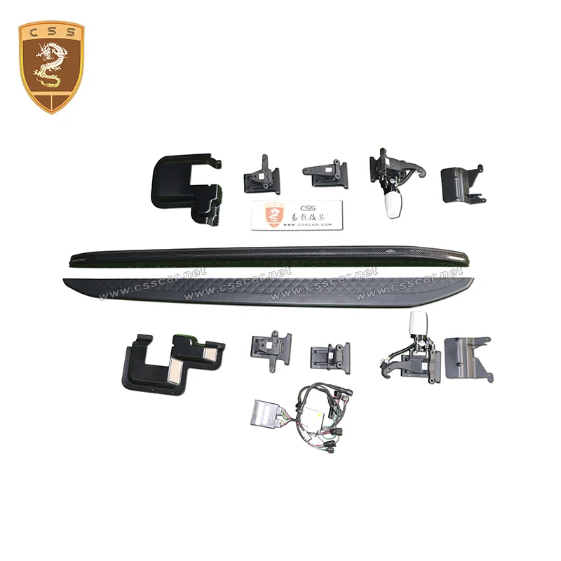 Стайлинг автомобиля Электрический порог из углеродного волокна для двери Bentley W12