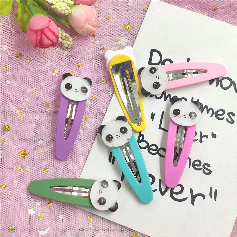 1 шт. милые элегантные детские заколки для волос в виде панды девочек головные