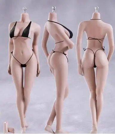 S10d BODY AS043, 1/6, масштаб, для женщин, женщин, девочек, голова Эльзы, лепить с подвижными глазами, с золотой, из ПВХ, волосы для женщин, 12 дюймов, TBL, тело для загара - Цвет: S10d BODY