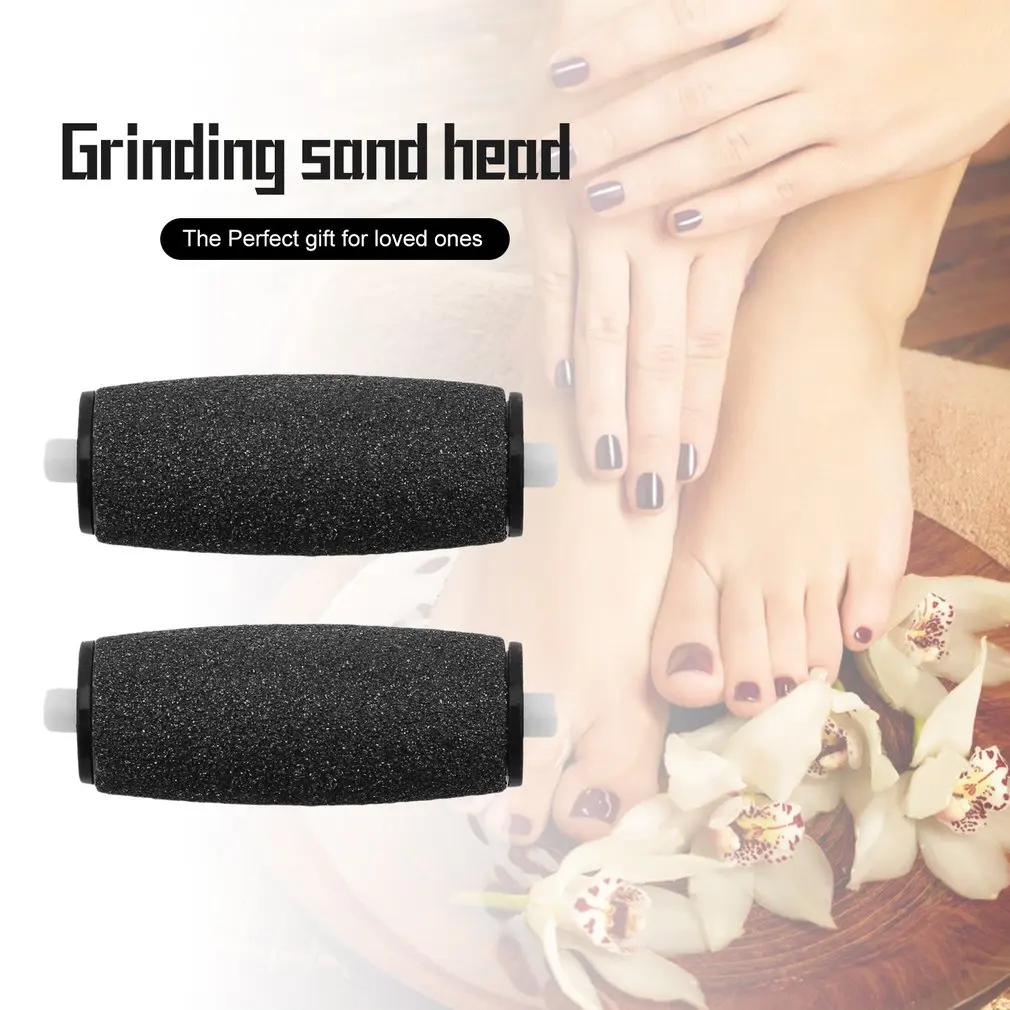 2pcs Replacement Roller Heads for Smooth Foot Pedicure Skin Remover Accessories Grinding Device | Дом и сад