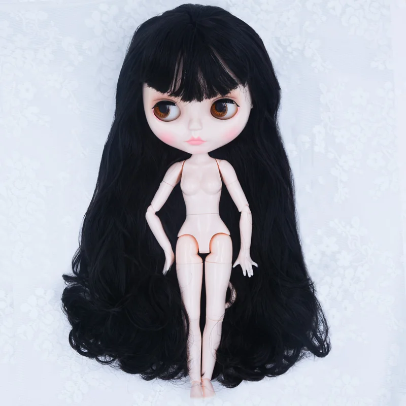 YM07 Neo Blyth кукла NBL Заказная блестящее лицо, 1/6 BJD шарнирная кукла Ob24 кукла Blyth для девочки, игрушки для детей YM01 - Цвет: YM07