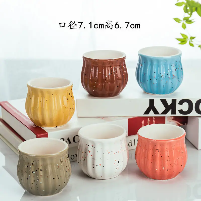 

Small Ceramic Planters Desk Flower Pot Minimalist Decor Indoor Plants Flower Pot Succulents Pots Blumentopf Plant Basket BI50FP