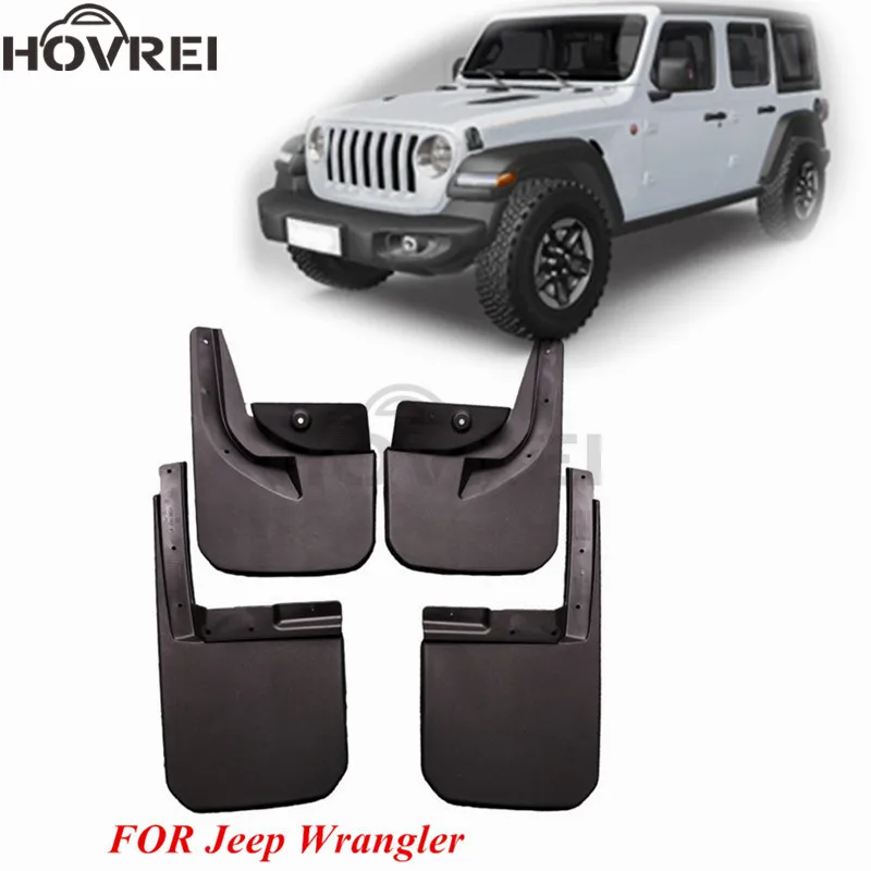 Брызговики передние и задние для Jeep Wrangler JL 2018 2019 | Автомобили мотоциклы