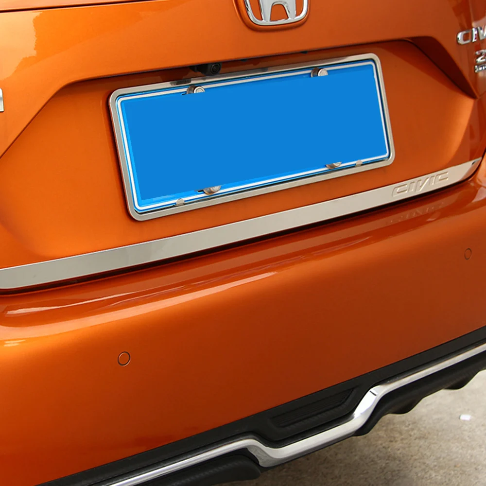 Автомобильный Стайлинг задний люк нижний багажник линии молдинги для Honda Civic аксессуары