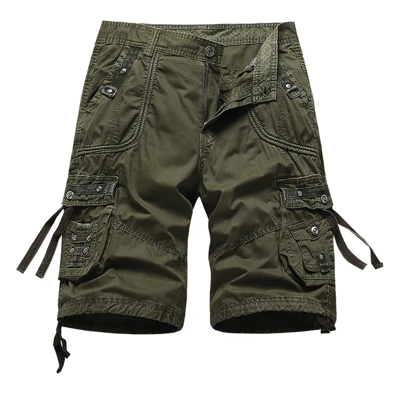 

2021 Summer New Plus Size Cargo Shorts Men