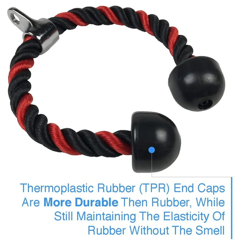 70 см веревка для трицепсов тянущаяся сверхпрочная Веревка домашнего спортзала