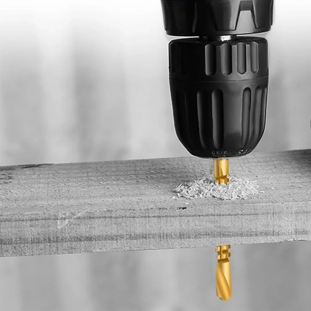 Набор кобальтовых сверл комплект из 6 насадок для спирального винта метрические