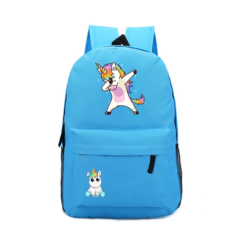 

Sale Hot DAB Unicorn School Bags Students School Backpack Practicality Fashion Beautiful Popular Pattern Shouders Backpack