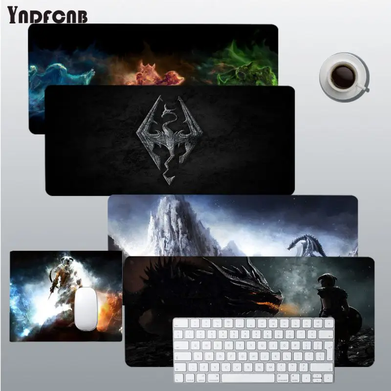 

YNDFCNB skyrim Simple Design Laptop Gaming Mice Mousepad Size for Deak Mat for overwatch/cs go/world of warcraft