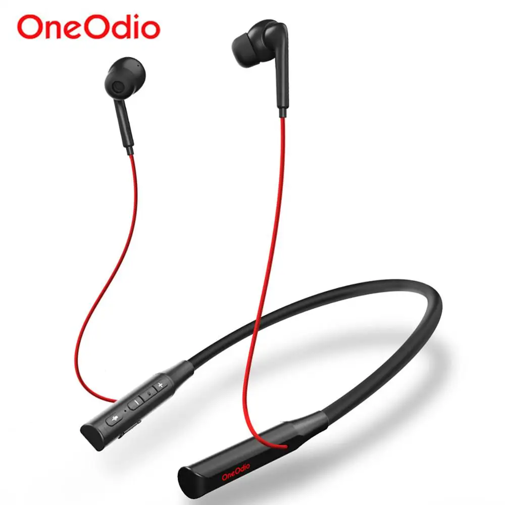 Oneodio A16 спортивные Bluetooth наушники 5 0 Беспроводные с шейным ободом IPX5