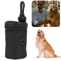dog poops waste bag dispenser poo bag holder 1680d oxford fabric pet waste bag carrier accessories for walking travel 3 7x2 2