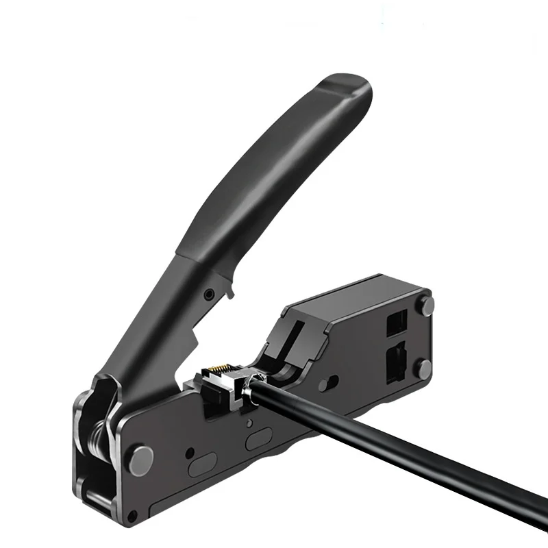 seven types of network cable pliers multi function crimping pliers can clamp dovetail portable network cable repair tools free global shipping