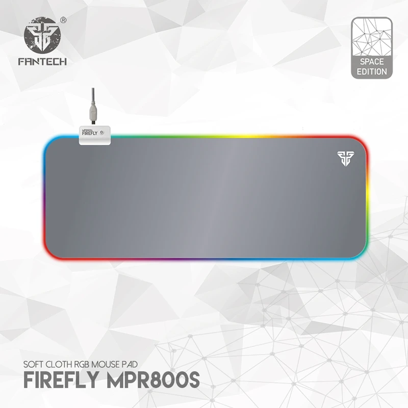 FANTECH MPR800S большой коврик для мыши RGB профессиональная игровая 80X30X0.04cm с