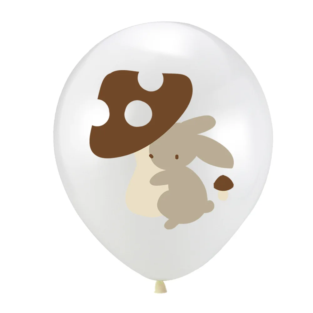 Рисунком лесных животных тема резиновые воздушные шары ванны младенца Юбилей