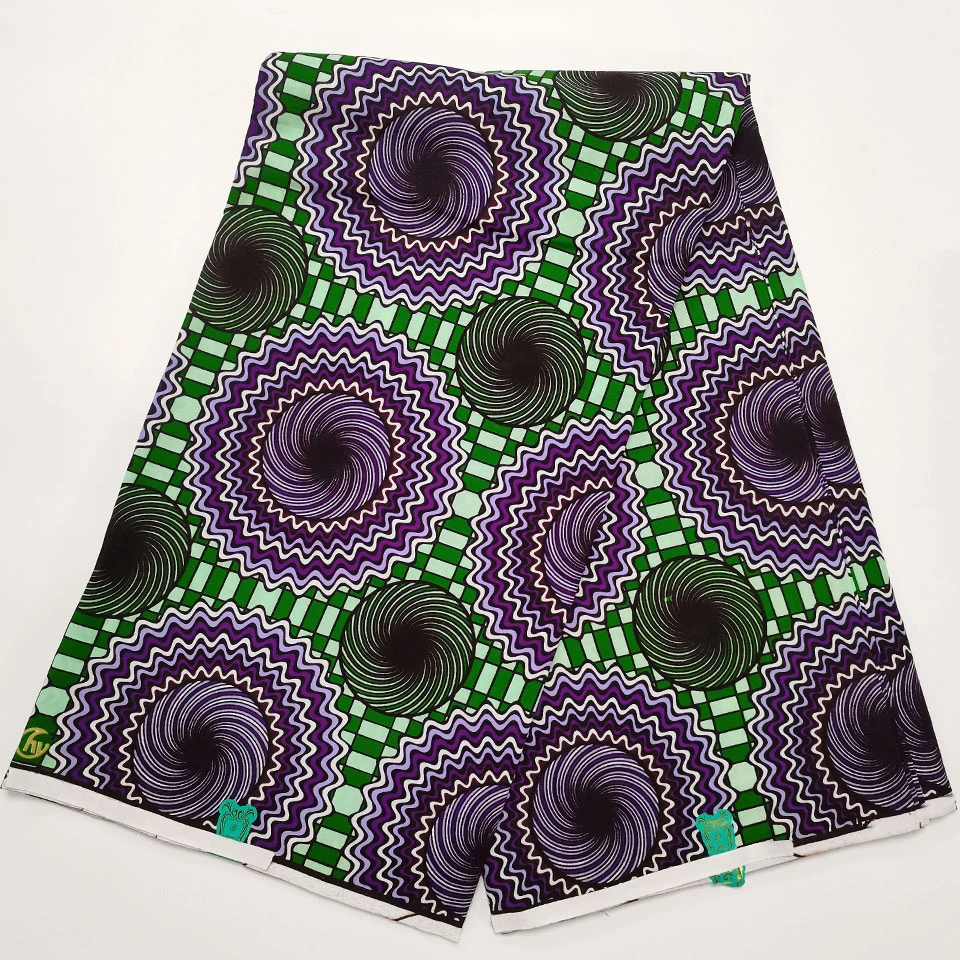 

6 Yards Mitex Wax Print/ African Fabrics Kitenge/Pagnes/Tissues Africain/ Lapa/Chitenge HS-143