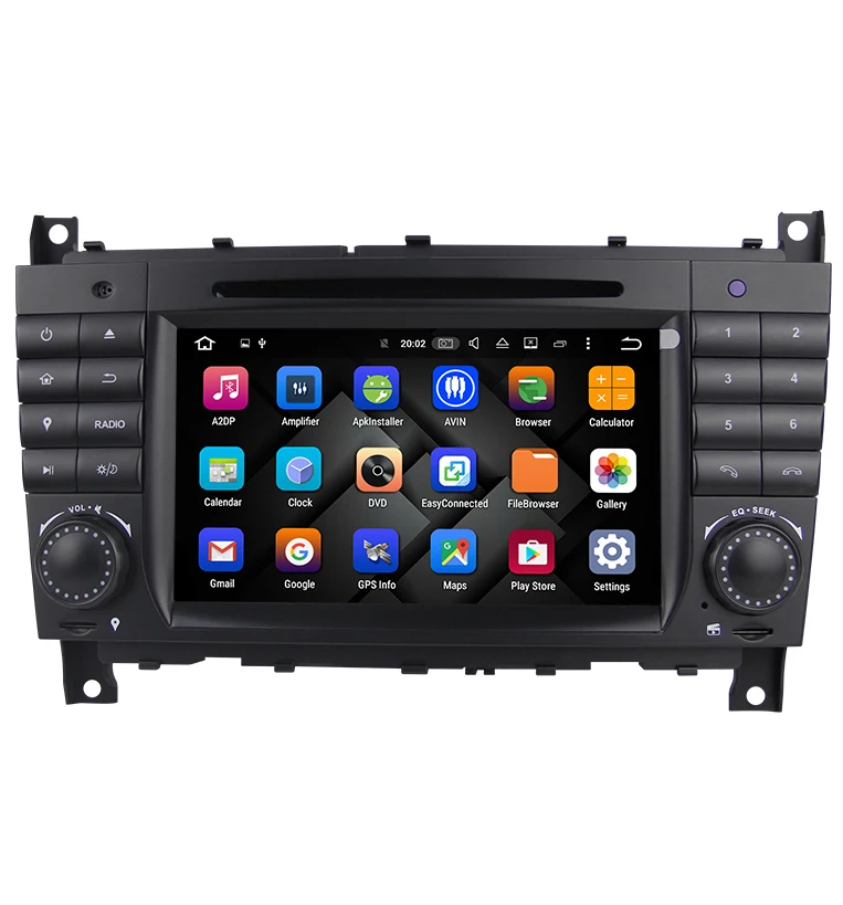 8 ядер 32 ПЗУ 2G RAM Android 6 0 Автомобильный DVD GPS плеер для Mercedes Benz C класс CLK W203 C230 C240 C280