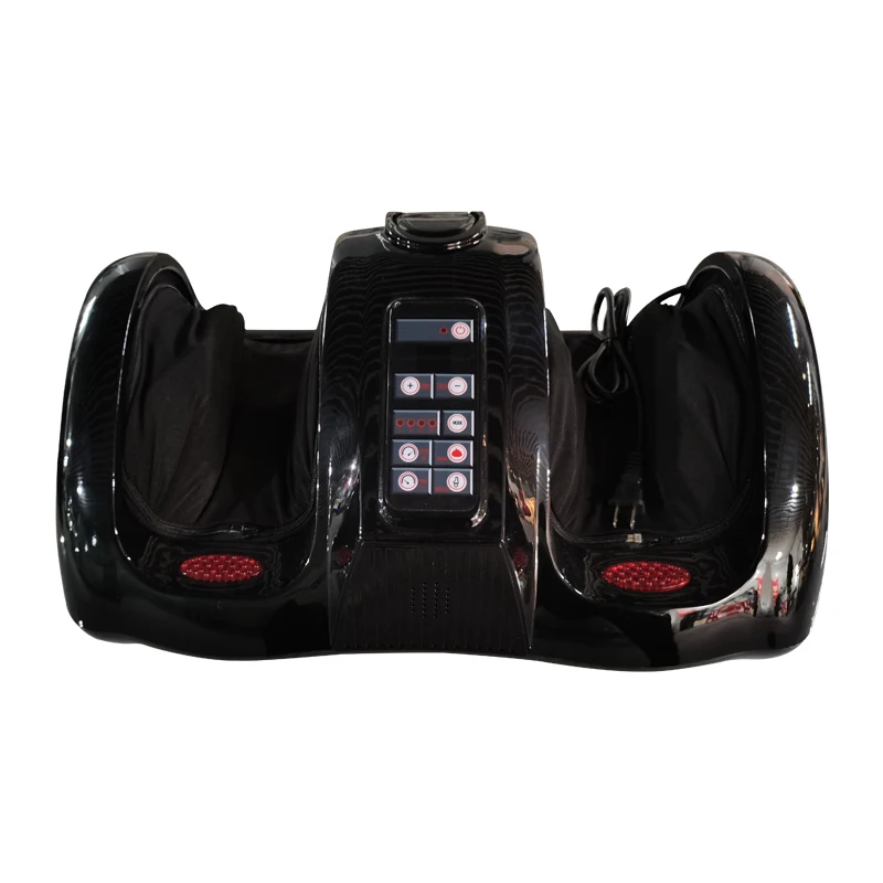 

Electric Portable Heated Beautician Shiatsu Air Compression Hot Legs Full Foot Calf and Leg Massager Black color