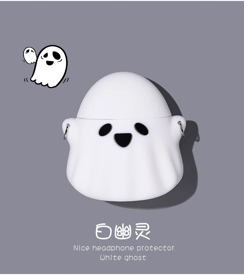 Чехол для наушников airpods 1 2 Чехол Силиконовый 3D Забавный Милый мультяшный персонаж для девочек детский Женский Мягкий защитный чехол s