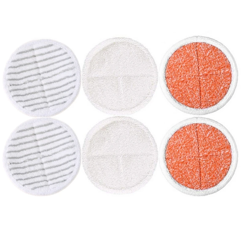 

8 Packs Spinwave Mop Pad Kit Replacement Pads for Bissell Spinwave 2039A 2124 Powered Hard Floor Mop H05F