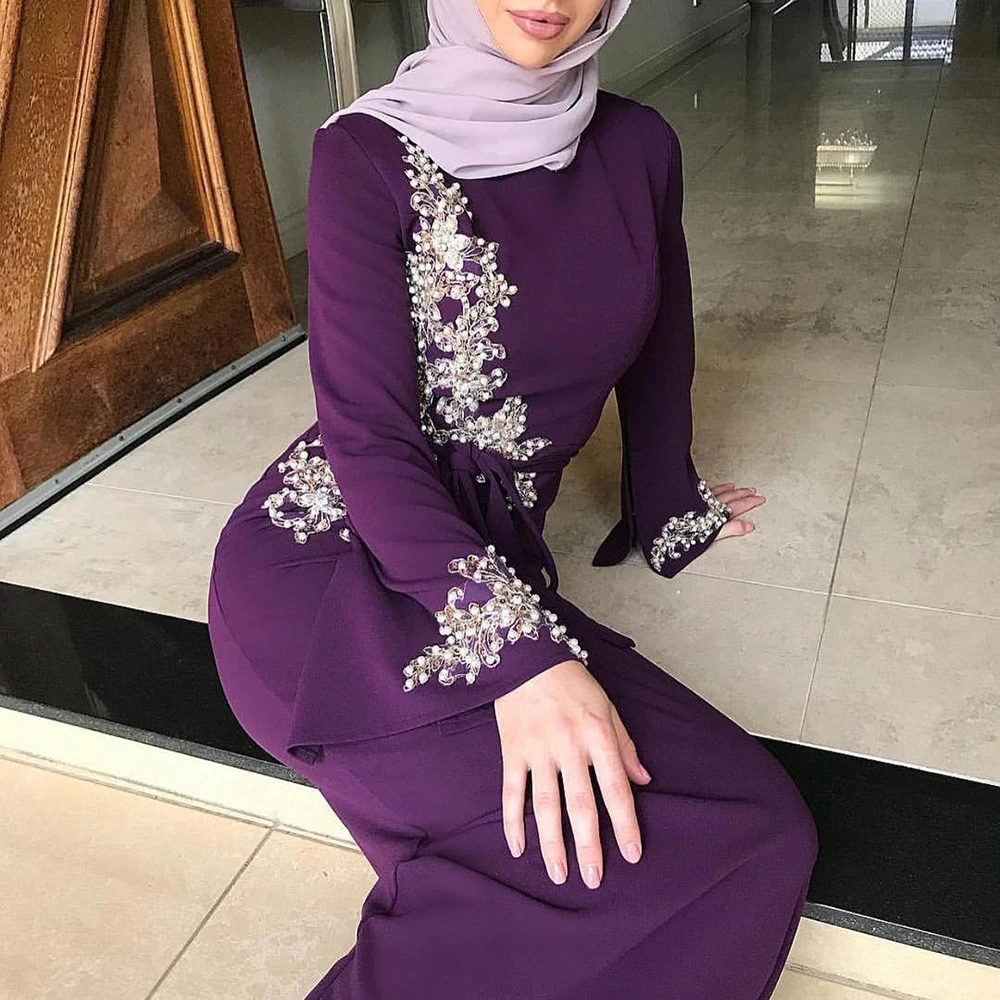 Абая(Бангладеш) Дубайский мусульманский abaya платье для женщин djelaba femme платье хиджаб вечерние платья Турецкая Марокканская кафтан