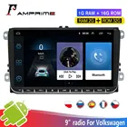 Автомобильный мультимедийный плеер AMPrime, стерео-система на Android, с GPS, для Volkswagen Passat Golf56 MK5, типоразмер 2 din