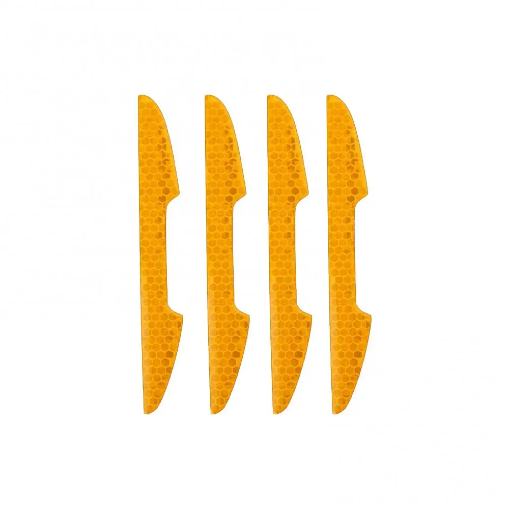 4 шт. светоотражающие наклейки на двери автомобиля