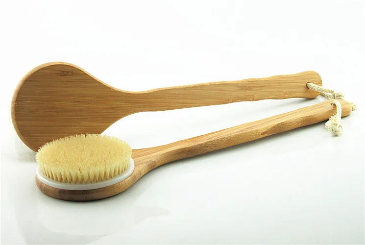 

2021Off-the-shelf Nanzhu Giant Bristles Bath Brush, Bath Brush, Massage Brush, Exfoliating Bath Brush Body Bath Body Brush