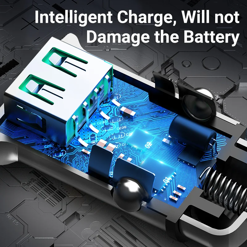 Vention Quick Charge 4 0 3 USB Автомобильное зарядное устройство QC4.0 QC3.0 SCP 5A Type C PD быстрое